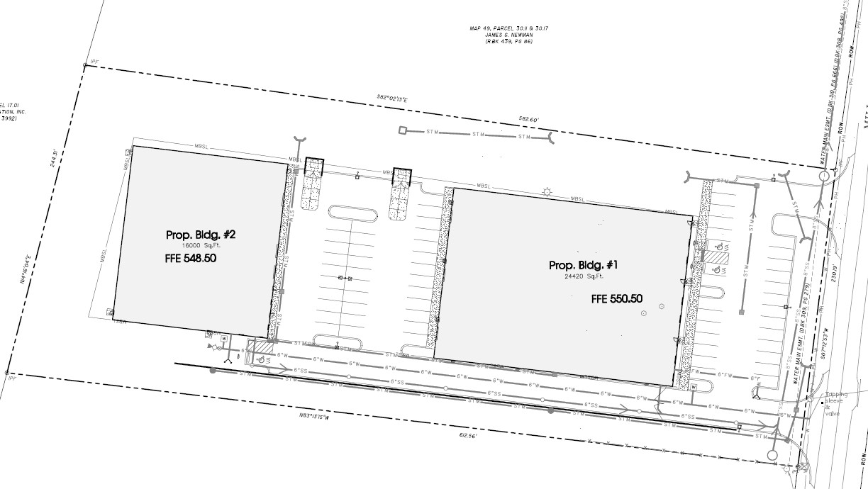 215 Mill Lane – Site Plan